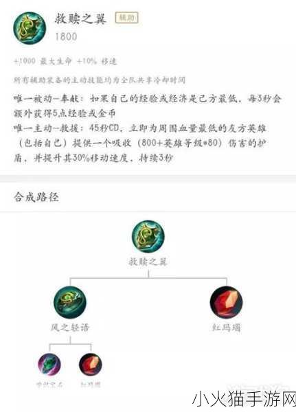 揭秘王者荣耀，为何救赎之翼成辅助神装宠儿？