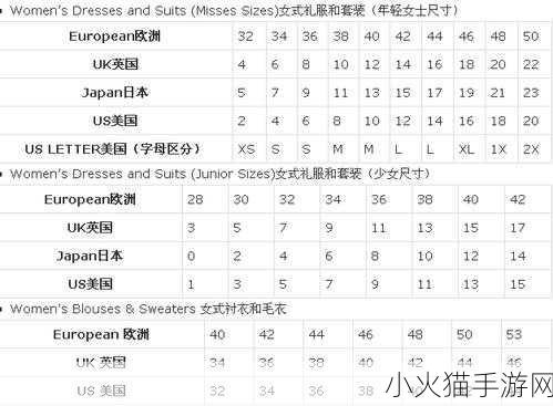 日本尺码解析-深入解析日本尺码体系，助你轻松选择合适服装