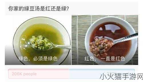 探秘绿豆汤的色彩之谜，红与绿的背后原因