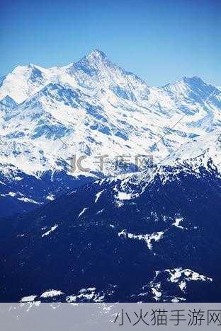 高耸的雪峰衬着巨大的蓝天对吗-1. 雪峰与蓝天交织的壮丽画卷