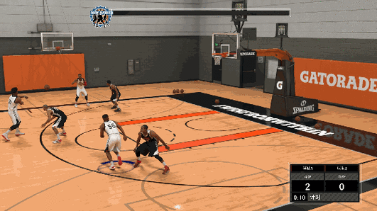 NBA 2K11键盘转身运球操作技巧全解析，称霸球场不是梦