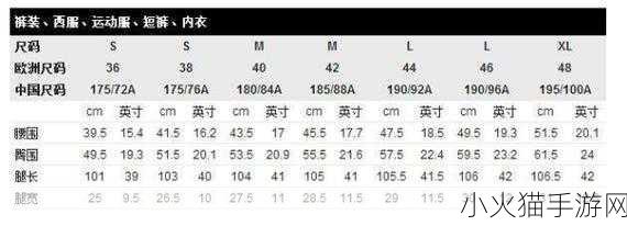 一码二码和欧洲尺码的区别 一码二码与欧洲尺码的详细对比解析