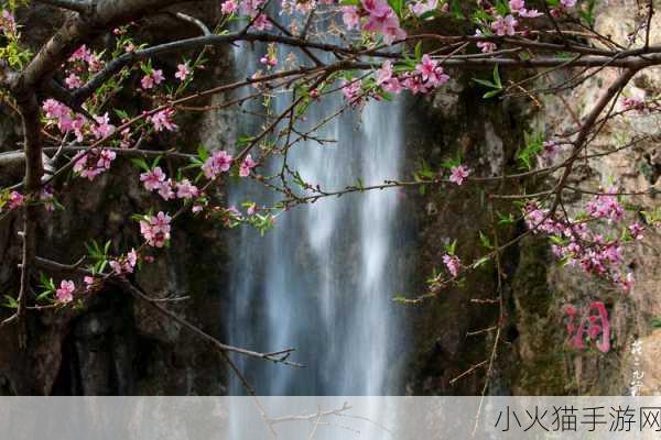 桃花洞口已是溪水潺潺的变化 1. 桃花洞口流水潺潺，春意盎然的诗画世界