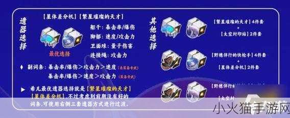 崩坏星穹铁道希儿最强遗器搭配全攻略