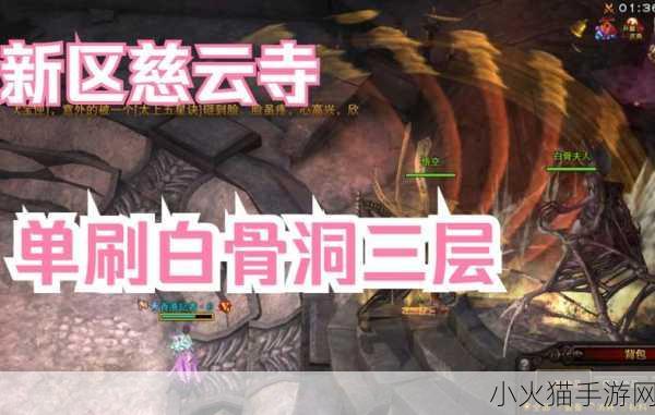 斗战神白骨洞三层怎么打 1. 斗战神白骨洞三层攻略全解析