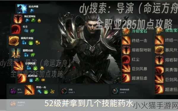 命运方舟，毁灭者 1 - 50 级加点全攻略