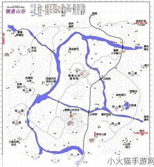 探索漫漫长夜，地图规模与全标注中文地图详解