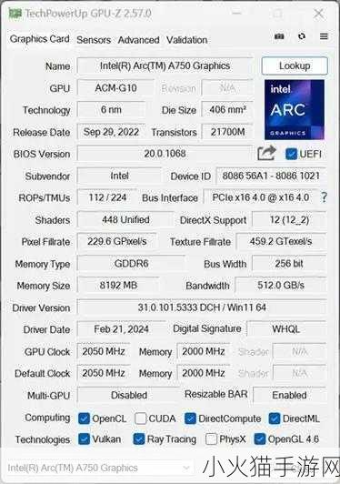 a750显卡最新驱动 探索A750显卡最新驱动的性能提升与优化技巧